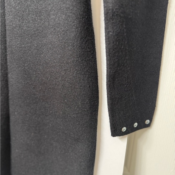 VERSONA Sweater dress XS Black V Neck Long sleeve very soft w/o ribbing NWOT - Picture 13 of 13